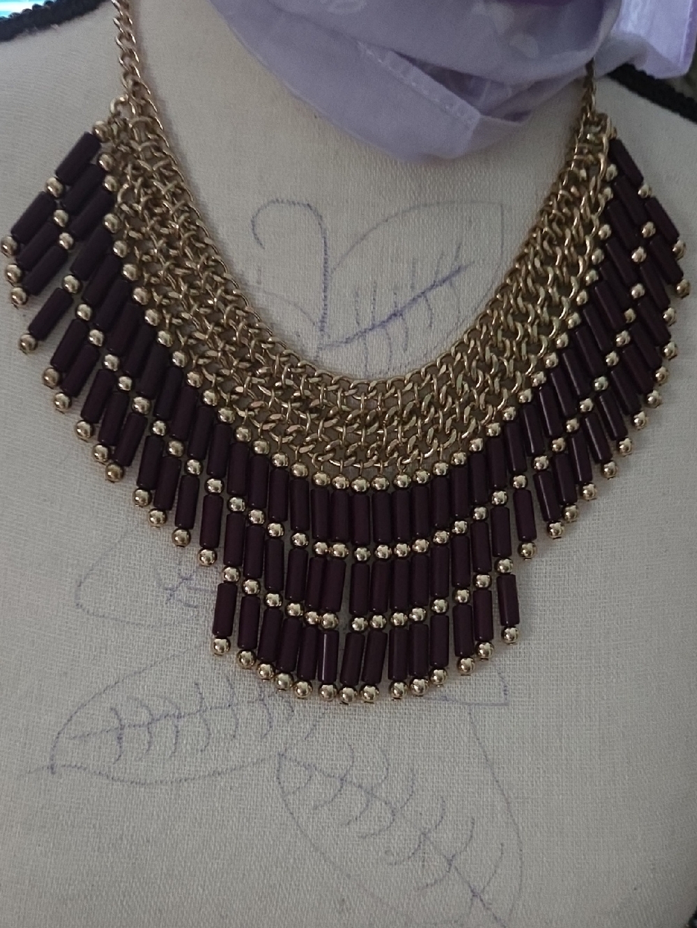 Bohemian Statement Bib Necklace
